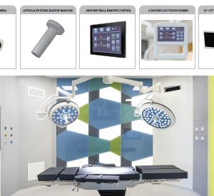 MICARE MULTI-COLOR PLUS LED OPERATING SURGICAL LIGHTING.